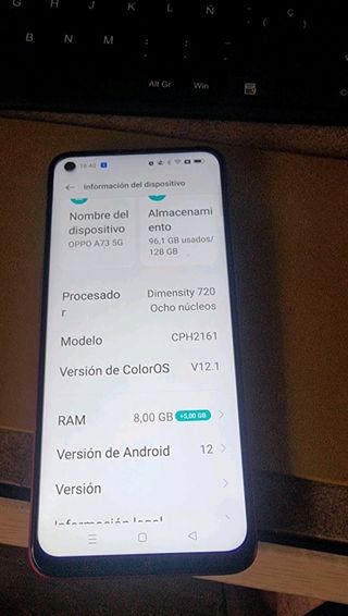 Oppo A73 rosso - Smartphone