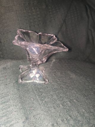 Vaso cristallo quadrifoglio