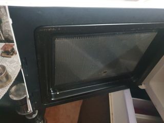 Microondas blanco con grill