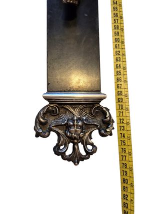 Crucifijo antiguo de 80cm - Plata
