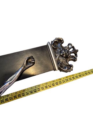 Crucifijo antiguo de 80cm - Plata