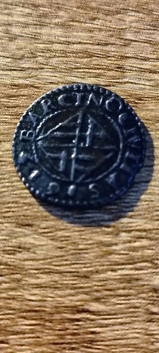 Moneda Felipe III Barcelona - Ardite 1619