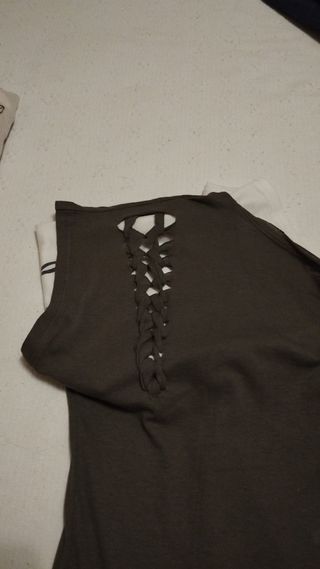 Vestido verde militar verano
