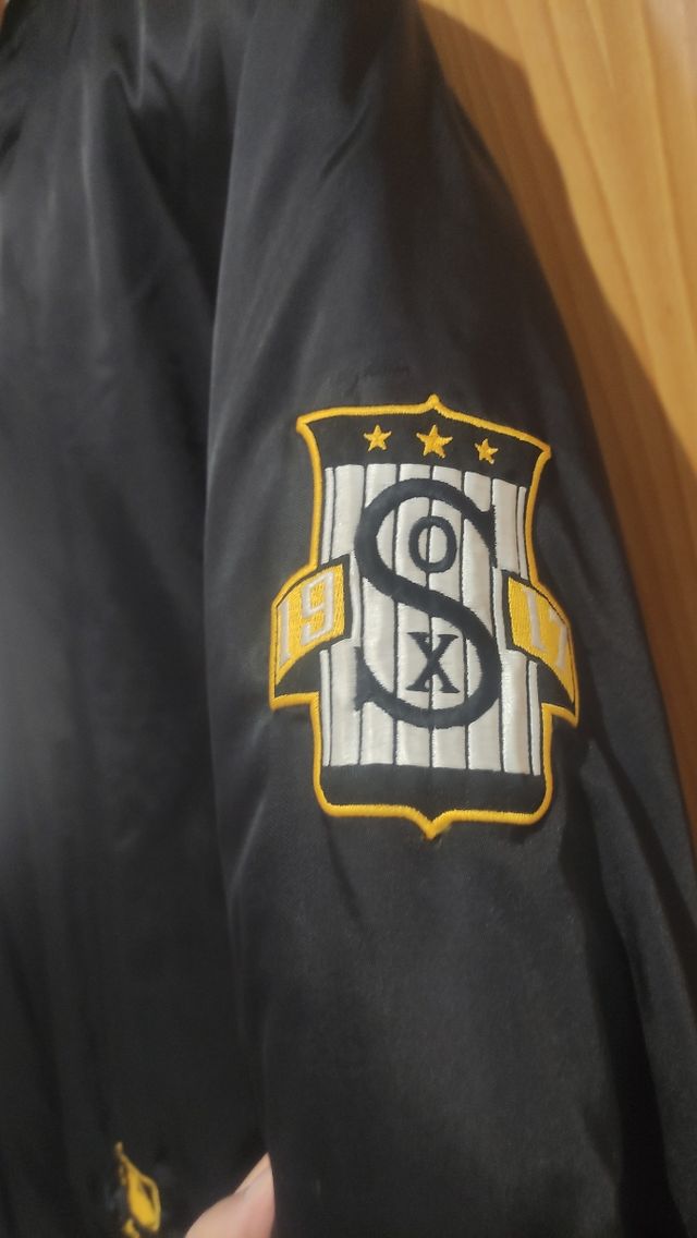 Chaqueta bomber Majestic White Sox M