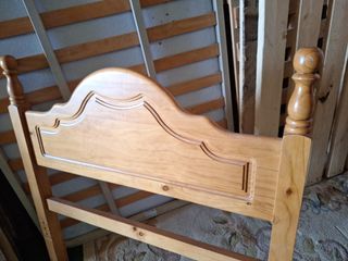 Cabecero cama pino macizo