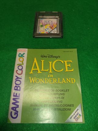 Juego Game Boy Color: Alicia en el País de las Mar
