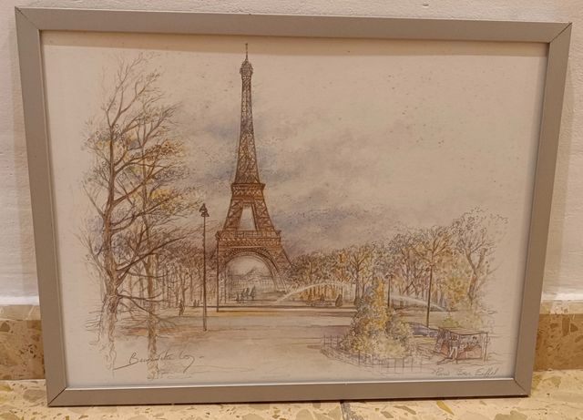 Cuadro Torre Eiffel, Paris.