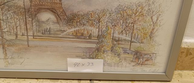 Cuadro Torre Eiffel, Paris.