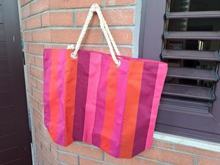Borsa Mare a righe multicolor