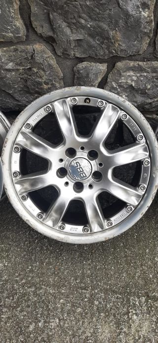 4 Llantas BBS Originales de 17" usadas