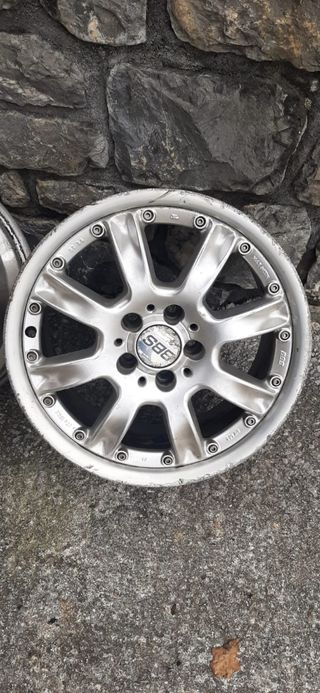4 Llantas BBS Originales de 17" usadas