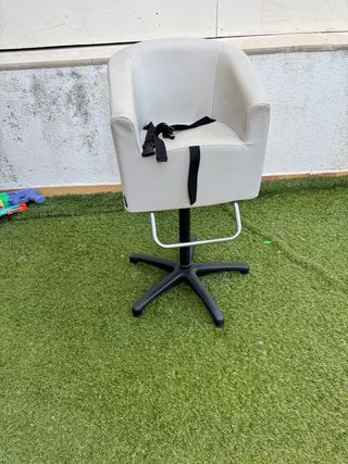 Silla niño peluquería PAHI - Blanca