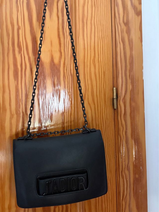 Bolso Dior negro - bandolera