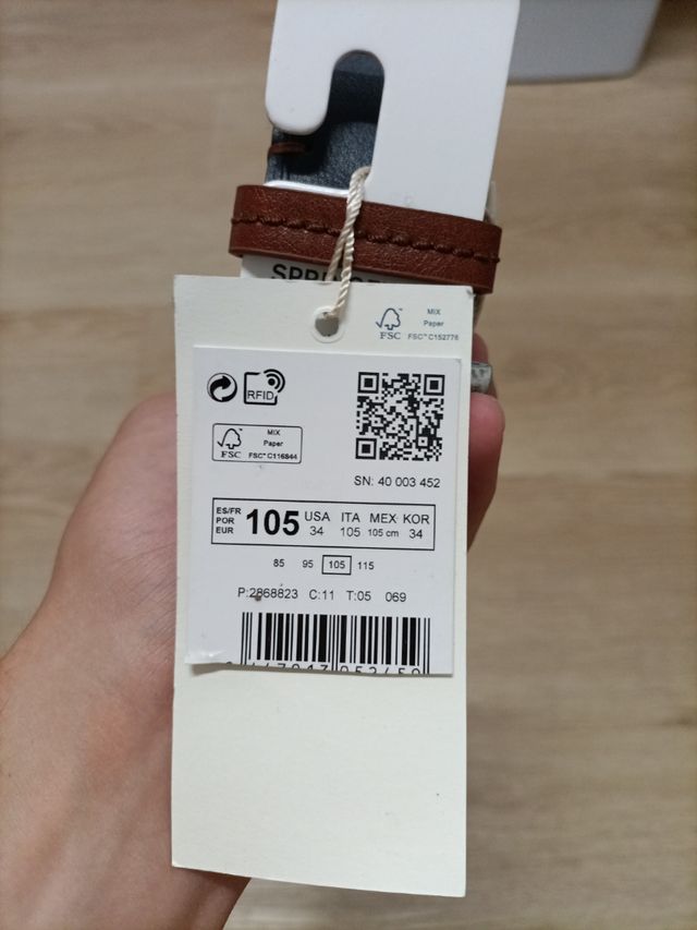 Cinturón Springfield 105 - Azul Marino