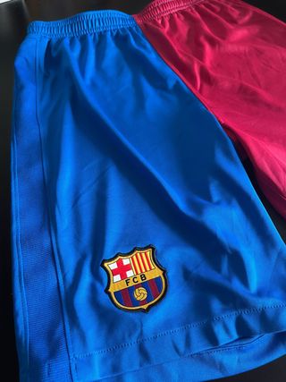 Shorts FC Barcelona - Azul y Rojo