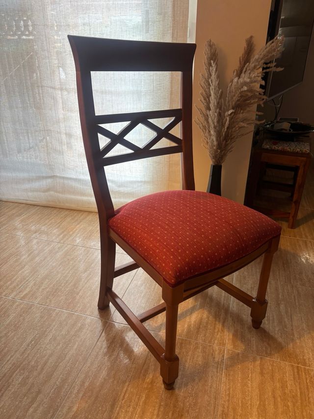 4 Cadeiras de Jantar 2 Poltronas de Jantar