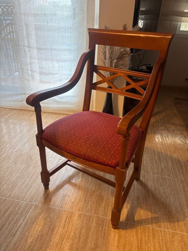 4 Cadeiras de Jantar 2 Poltronas de Jantar