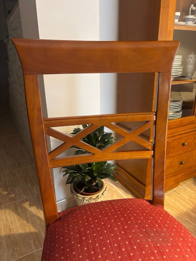 4 Cadeiras de Jantar 2 Poltronas de Jantar