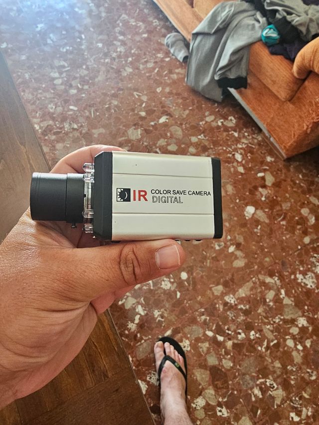 Mini telecamera CCD usata