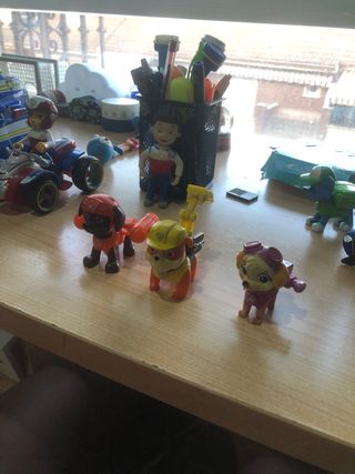 Juguete Patrulla Canina con coches y tren