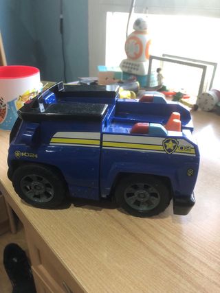 Juguete Patrulla Canina con coches y tren
