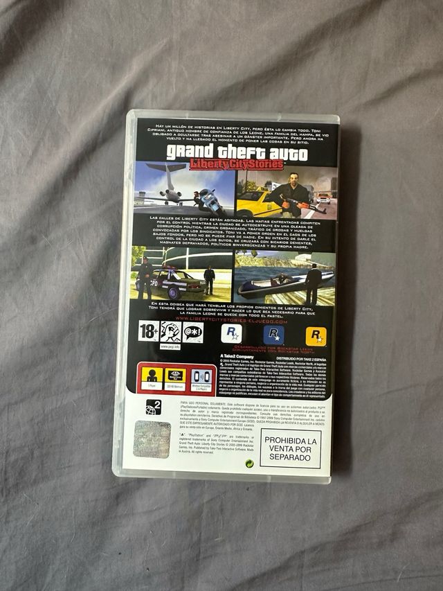 Grand Theft Auto Liberty City PSP