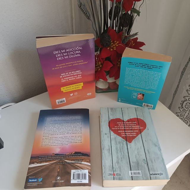 Libros literatura juvenil y literatura romantica