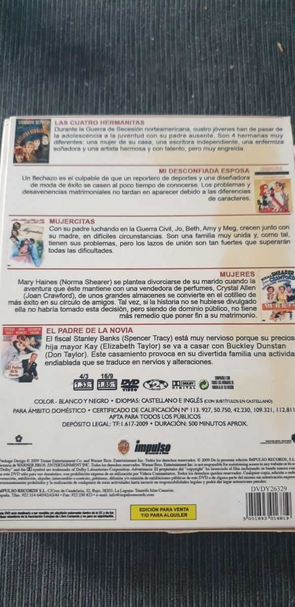 Colección Cine de Mujeres (5 DVD)