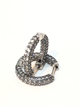 Pendientes Pandora Plata con Cristales