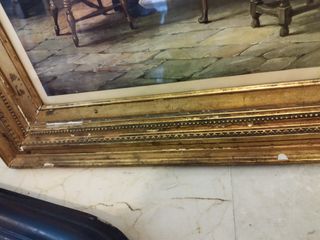 Cuadro vintage costumbrista