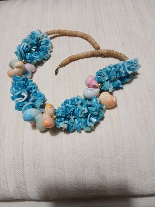 Collana conchiglie multicolor