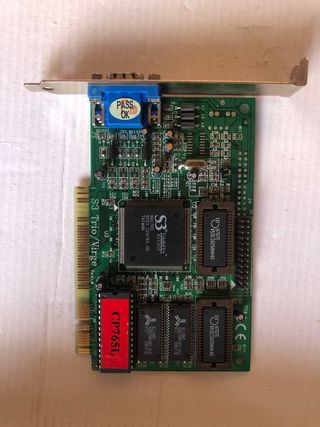 Tarjeta gráfica S3 Trio64V+ Virge
