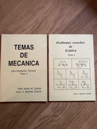 Temas de mecanica para arquitectos tecnicos