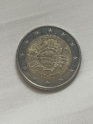 Moneda 2€ España 2002-2012