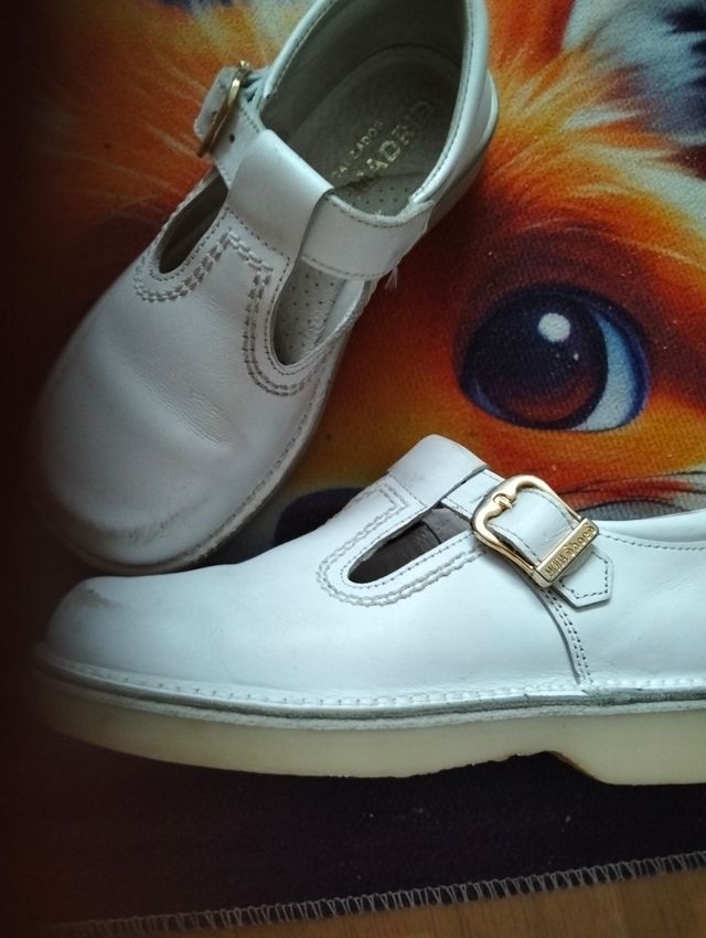 Urge Zapatos niñ@ blancos de vestir