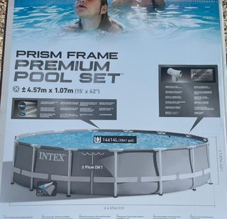 Piscina Intex Prism Frame 4,57m x 1,07m