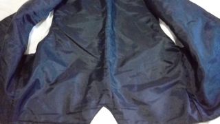 Chaleco cuero negro