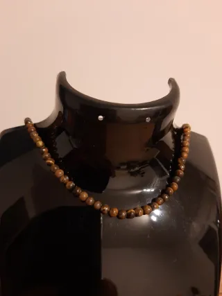 ojo de tigre | Hematita gargantilla