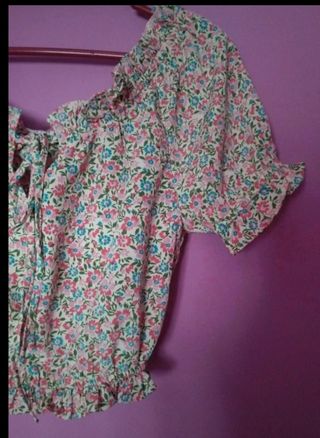 Blusa estampada flores Liberty London