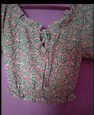 Blusa estampada flores Liberty London
