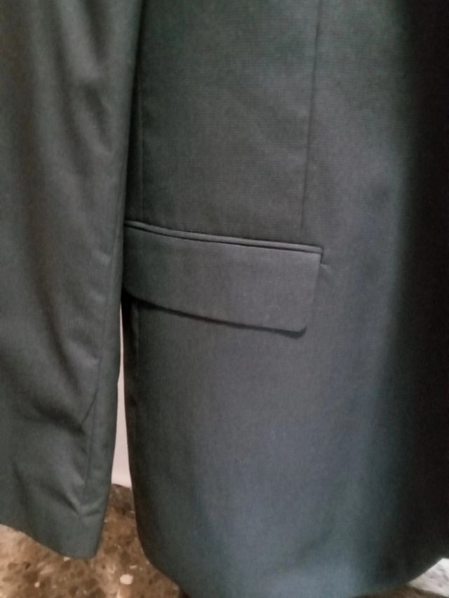 Chaqueta gris traje caballero