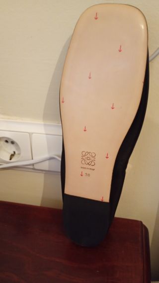 Zapatillas Loewe negras, talla 38