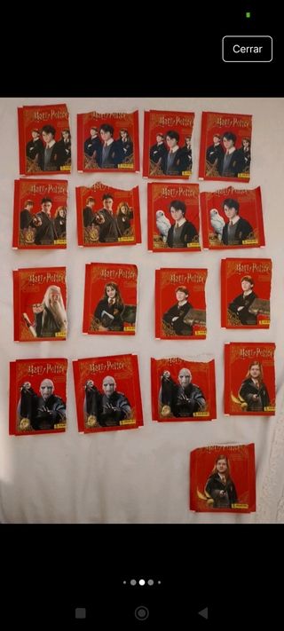 Álbum + Cromos Harry Potter