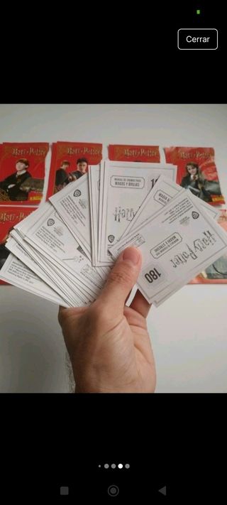 Álbum + Cromos Harry Potter