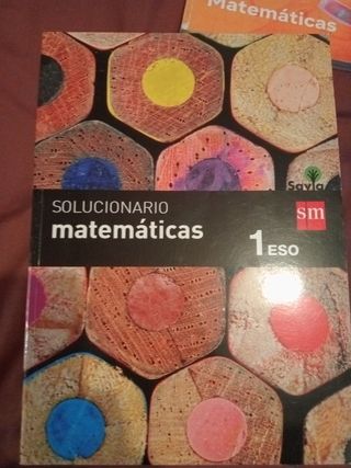Solucionario de matemáticas primero de la ESO SM