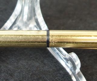 Bolígrafo Anson baño de oro