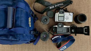 Cámaras Canon EOS + accesorios