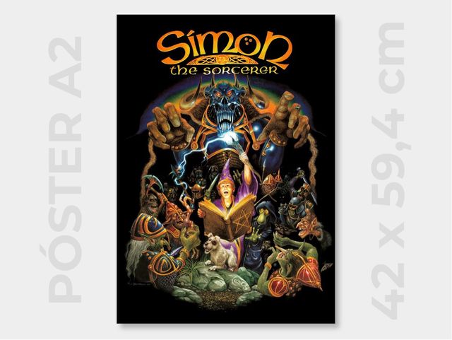 Póster A2 Simon the Sorcerer