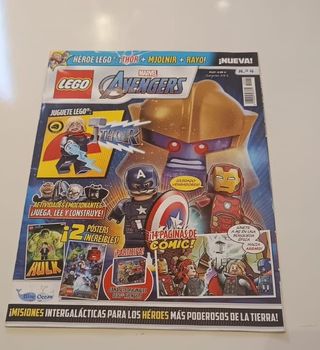 Revistas LEGO Marvel. Comics y juegos.