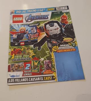 Revistas LEGO Marvel. Comics y juegos.